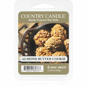 Country Candle Almond Butter Cookies vosk do aromalampy 64 g obraz