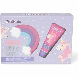 Martinelia Little Unicorn Bath Bomb & Body Lotion dárková sada pro děti obraz