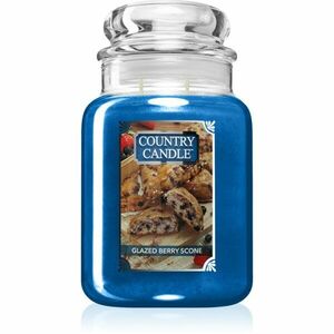 Country Candle Glazed Berry Scones vonná svíčka 680 g obraz