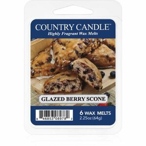 Country Candle Glazed Berry Scones vosk do aromalampy 64 g obraz