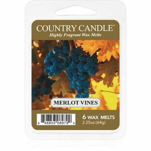 Country Candle Merlot Vines vosk do aromalampy 64 g obraz