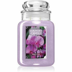 Country Candle Sweet Pea vonná svíčka 737 g obraz