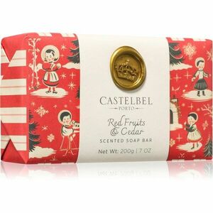 Castelbel Porto Red Fruits & Cedar tuhé mýdlo na ruce 200 g obraz