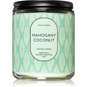 Bath & Body Works Mahogany Coconut vonná svíčka 198 g obraz