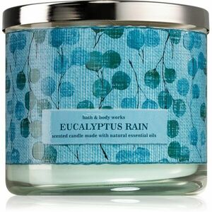 Bath & Body Works Eucalyptus Rain vonná svíčka II. 411 g obraz