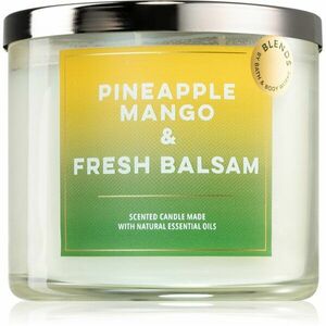 Bath & Body Works Pineapple Mango & Fresh Balsam vonná svíčka 411 g obraz