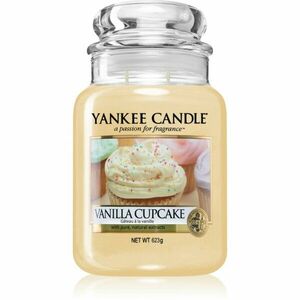 Yankee Candle Vanilla Cupcake vonná svíčka Classic střední 623 g obraz