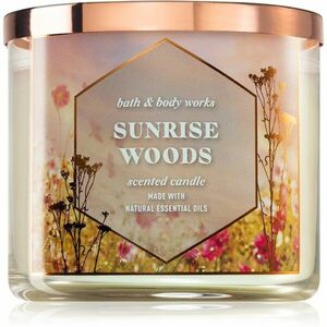 Bath & Body Works Sunrise Woods vonná svíčka 411 g obraz