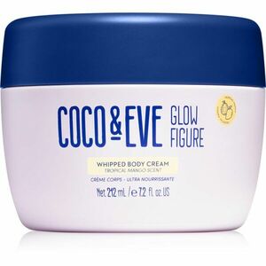 Coco & Eve Glow Figure Whipped Body Cream výživný tělový krém s vůní Tropical Mango 212 ml obraz