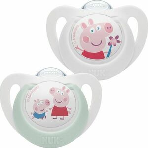 NUK Star Peppa Pig dudlík 6-18m 2 ks obraz