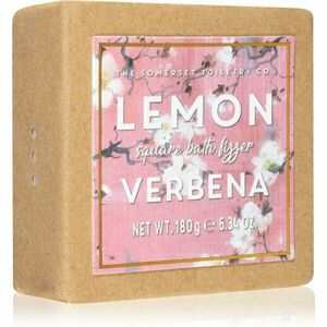 The Somerset Toiletry Co. Square Bath Fizzer šumivé tablety do koupele Lemon & Verbena 180 g obraz