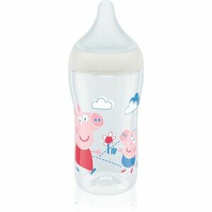 NUK Perfect Match Peppa Pig láhev s kontrolou teploty 3m+ 260 ml obraz