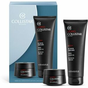 Collistar Uomo Anti-age Energizing Cream Cream-Gel+Toning Shower Gel dárková sada obraz