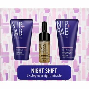 NIP+FAB Retinol Fix Night Shift sada pro péči o pleť s retinolem obraz