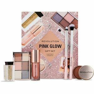 Makeup Revolution Xmass 2024 Pink Glow dárková sada na obličej obraz