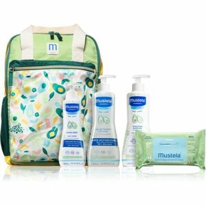 Mustela Bébé Backpack Set dárková sada pro děti od narození obraz