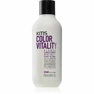 KMS Color Vitality Blonde Conditioner kondicionér pro blond a melírované vlasy 250 ml obraz