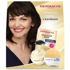 Dermacol Gold Elixir denní krém 50 ml obraz