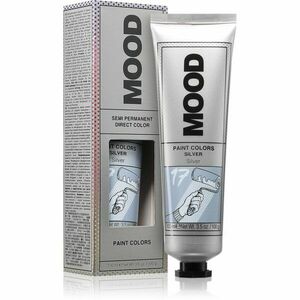 MOOD Paint Colors permanentní barva na vlasy odstín Silver 100 ml obraz