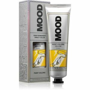 MOOD Paint Colors permanentní barva na vlasy odstín Yellow 100 ml obraz