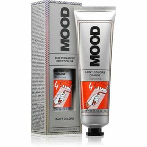 MOOD Paint Colors permanentní barva na vlasy odstín Orange 100 ml obraz