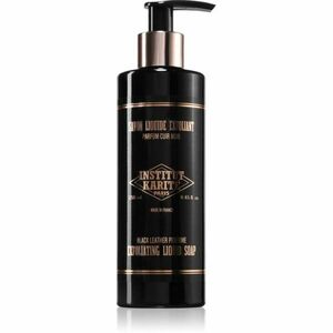 Institut Karité Paris Black Leather Exfoliating Liquid Soap exfoliační tekuté mýdlo 250 ml obraz