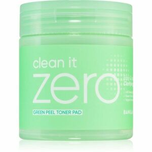 Banila Co. clean it zero Green Peel Toner Pad peelingové pleťové tamponky pro mastnou a problematickou pleť 70 ks obraz