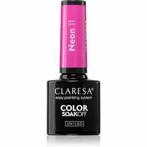 Claresa SoakOff UV/LED Color Neon gelový lak na nehty odstín 11 5 g obraz