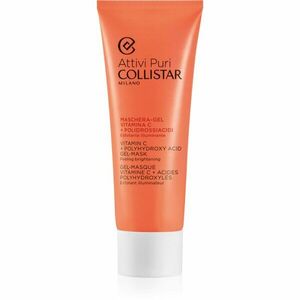 Collistar Attivi Puri Vitamin C + Polyhydroxy Acid Gel-Mask gelová maska s vitaminem C 75 ml obraz