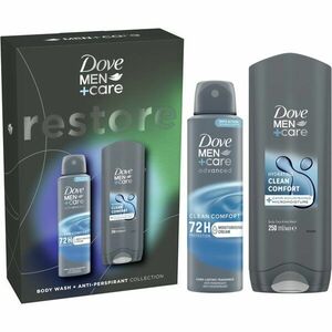 Dove Men+Care Restore dárková sada na tělo pro muže Clean Comfort obraz