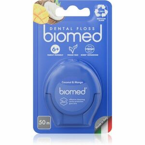 Biomed Dental Floss dentální nit Coconut and Mango 50 m obraz