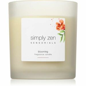 Simply Zen Sensorials Blooming Fragrance Candle vonná svíčka 120 g obraz