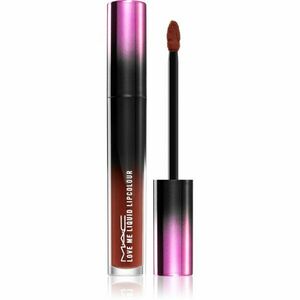 MAC Cosmetics Love Me Liquid Lipcolour krémová rtěnka se saténovým finišem odstín Batted Breath 3, 1 ml obraz