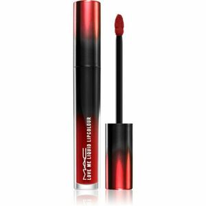 MAC Cosmetics Love Me Liquid Lipcolour krémová rtěnka se saténovým finišem odstín E For Efortless 3, 1 ml obraz