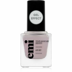 emi E.MiLac Gel Effect Ultra Strong lak na nehty s gelovým efektem bez použití UV/LED lampy odstín Evening Sand #145 9 ml obraz