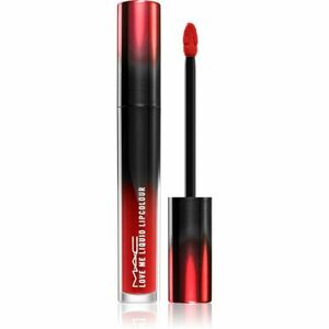 MAC Cosmetics Love Me Liquid Lipcolour krémová rtěnka se saténovým finišem odstín Ruby Do! 3, 1 ml obraz