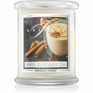 Kringle Candle White Chocolate Chai vonná svíčka 411 g obraz