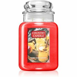 Country Candle Warm Cider Sangria vonná svíčka 680 g obraz