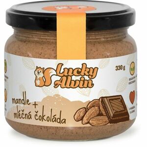 Lucky Alvin Mandle + mléčná čokoláda ořechová pomazánka 330 g obraz