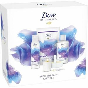 Dove Bath Therapy Renew dárková sada do koupele Wild Violet & Pink Hibiscus obraz