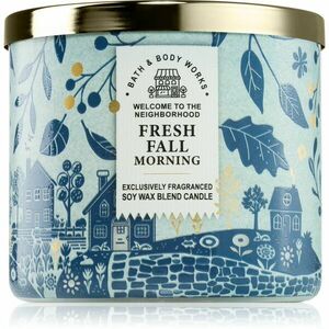 Bath & Body Works Fresh Fall Morning vonná svíčka 411 g obraz