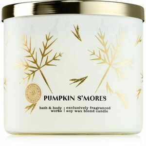 Bath & Body Works Pumpkin Smores vonná svíčka 411 g obraz