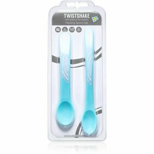 Twistshake Feeding Spoon Set lžička 4+m Pastel Blue 2 ks obraz