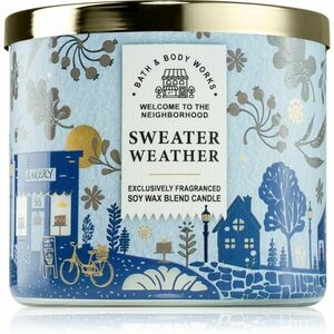 Bath & Body Works Sweater Weather vonná svíčka 411 g obraz