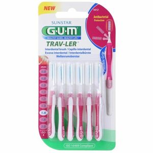 G.U.M Trav-Ler Interdental mezizubní kartáčky 1, 4 mm 6 ks obraz