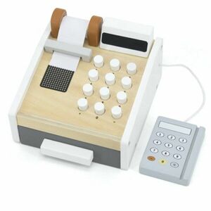 Tryco Wooden Cash Register sada hraček ze dřeva 3y+ obraz