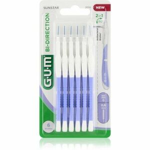 G.U.M Bi Direction Interdental Brush mezizubní kartáčky 0, 6 mm 6 ks obraz