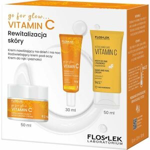 FlosLek Laboratorium Go For Glow Vitamin C dárková sada s revitalizačním účinkem obraz