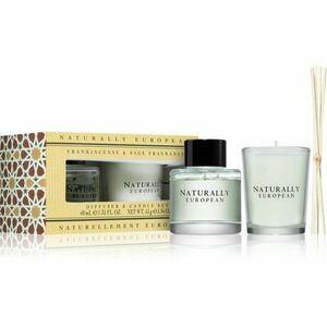 The Somerset Toiletry Co. Naturally European Mini Diffusser & Candle Set dárková sada obraz