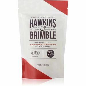 Hawkins & Brimble Nourishing Conditioner Eco Refill Pouch vyživující kondicionér náhradní náplň pro muže 300 ml obraz